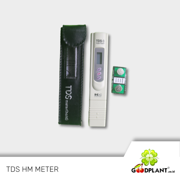 TDS Meter Hm - GOODPLANT | Toko dan Kebun Hidroponik | 0822 2727 3232