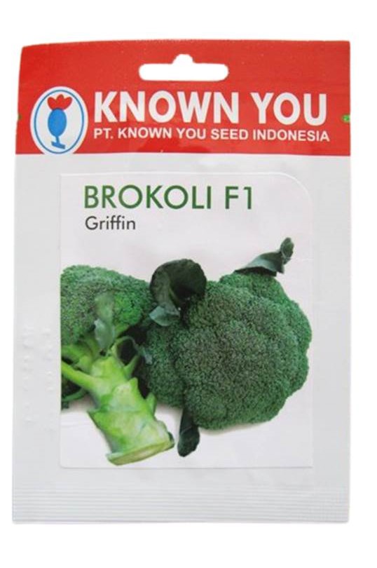 Known You Seed Brokoli Green Super / Griffin - GOODPLANT | Toko dan Kebun Hidroponik | 0822 2727 3232